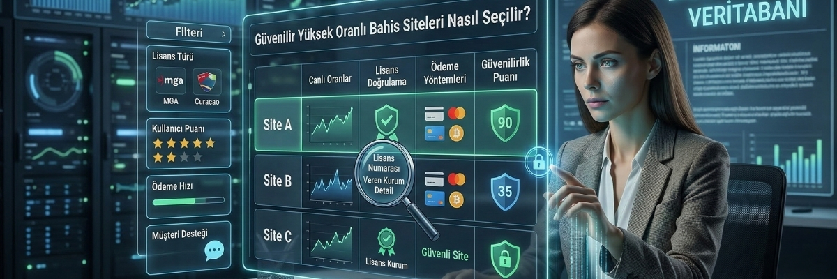Güvenilir Yüksek Oranlı Bahis Siteleri Nasıl Seçilir?