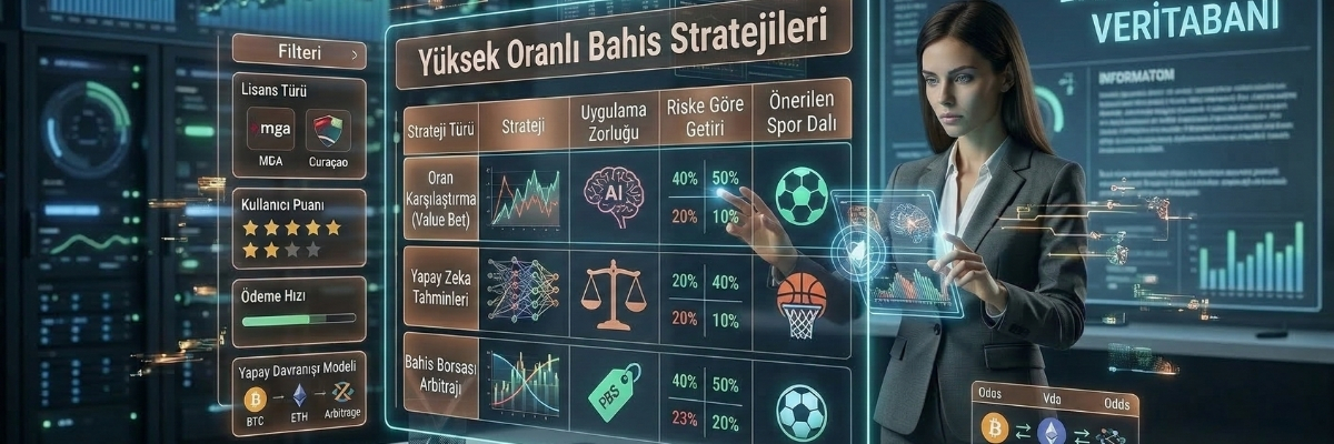 Yüksek Oranlı Bahis Stratejileri